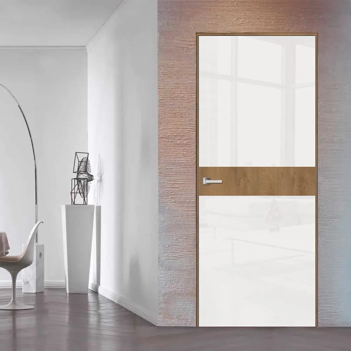 Межкомнатная дверь « Aluminium-A10»