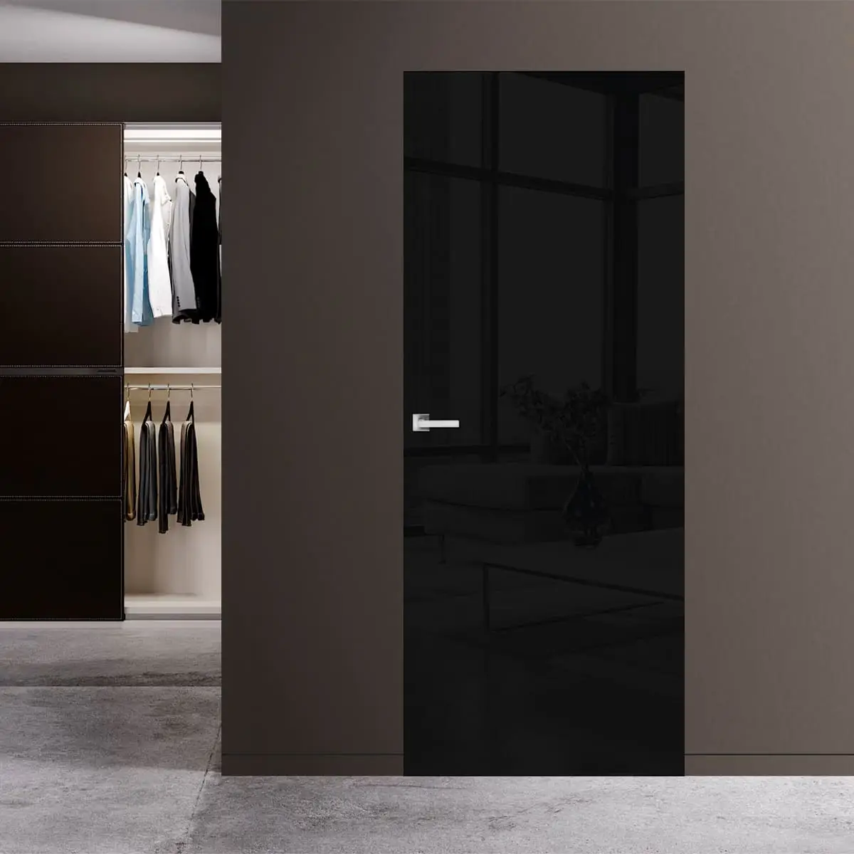 Межкомнатная дверь « Aluminium-A11»