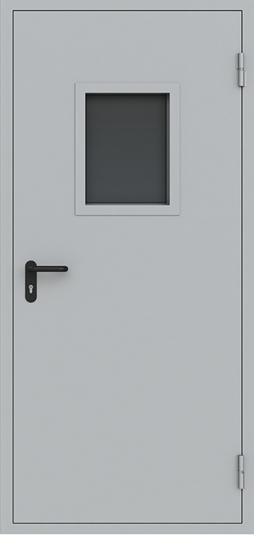 Противопожарная дверь c остеклением F61