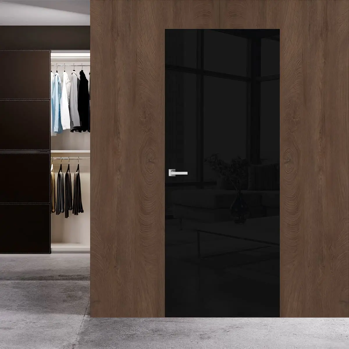 Межкомнатная дверь « Aluminium-A11»