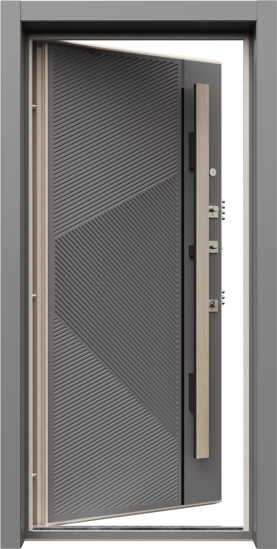 Входная дверь "Rail Steel"